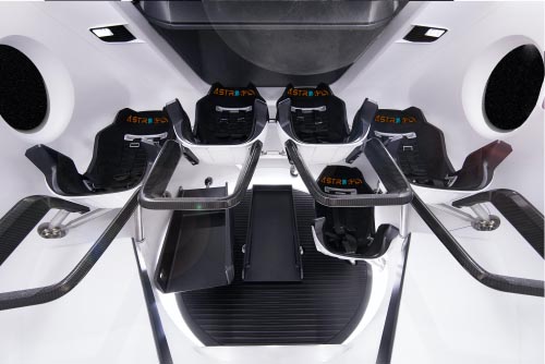 space craft interior seating